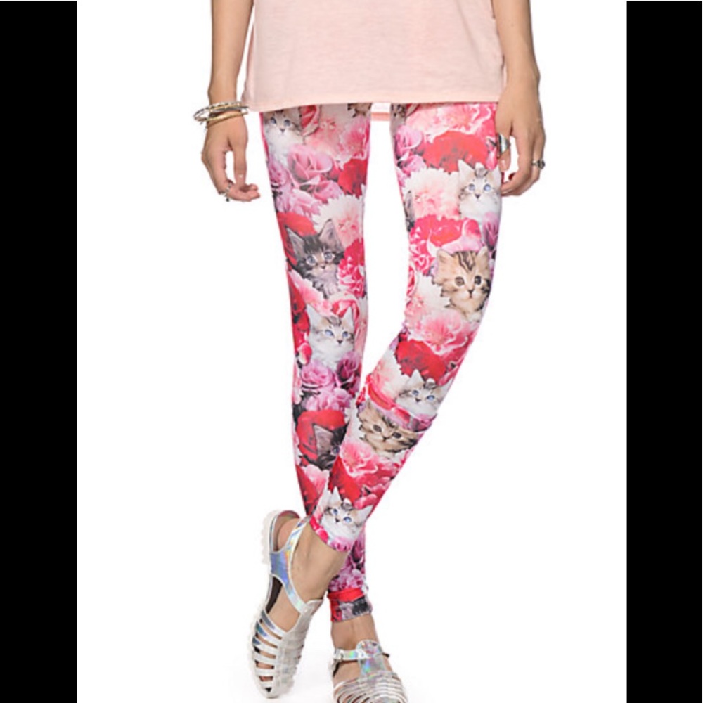 Kitten leggings